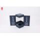 Custom Logo Black Luxury Red Wine Magnetic Paper Packing Wine Bottle Packaging Gift Wine Box With Window