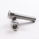 NPT Stainless Steel Bolts With Hex Drive Polished Hex Head Right Hand Thread