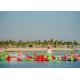 Children Floating Inflatable Aqua Park / Outdoor Water Sport Island
