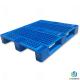 Heavy Duty Blue Plastic Pallets Stackable 4 Way Plastic Pallet 1200 X 1000