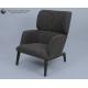 Wooden Frame & Upholstered Lounge Chair Customized