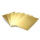 Metalized Shiny Gold Foil Cardboard Laminated Grey Board Gold Paper Cake Boards