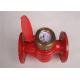 Brass Multi Jet Domestic Water Meter Hot With End Flange/BSP LXSR-50E