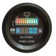 Round CANbus SOC LED Digital Battery gauge discharge Indicator with CANbus, hour meter, EV, 12V up to 100V