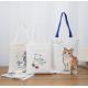 Full Printing Cotton Canvas Bag Grocery Shopping Tote Bag With Customized Logo