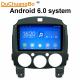 Ouchuangbo car radio gps navigation stereo android 6.0 for Mazda 2 with Video AUX  Wifi SWC bluetooth calculator