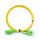 High Return Loss Fiber Optic Patch Cable 2.0mm LSZH For Local Area Network