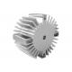 Sunflower Standard Led Light Anodized T5 Aluminum Heatsink Extrusion Profiles