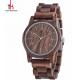 Unisex Timekeepr Wooden Wrist Watch , Red Sandalwood Watch Miyota Movement