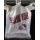 T Shirts Carry-out Thank You Bags 11.5 X 6.25 X 21 , Black colour , HDPE material