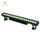 Gross Weight 15kg LED Wall Washer Light Bar 18pcs 12w 4in1 Waterproof Stage DMX512