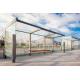 Glass Stainless Steel Bus Stop Ease Maintenance For Wait Car / Provide Temporary Rest
