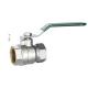 Brass Lever Ball Valve Female And Male Threaded SS Ball Valve With Carbon Steel Handle