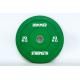 Colorful 10kgs Plastic Barbell Plates With Stainless Steel