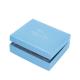 Logo Customized Storage Mini Small Paper Box Light Blue Gift Box with Lid And Base