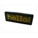 LED Name Badge Sign Yellow color B729TY