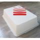 Rectangular Plastic White Lidless Storage Box Supermarket Kitchen Ice Tray