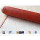 32OZ Red Silicone Coated Fiberglass Fabric Industrial Fire Safe Blanket 550℃