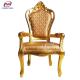 FRP Luxury High Back King Chair Sofa Queen Throne Chair For Party Wedding