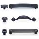 Multi Color Door And Cabinet Handles Furniture Hardware Wear Resistance