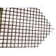 Antique Black Woven Metal Fabric , Stainless Steel Woven Mesh With Square Pattern