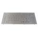 Front panel mount stainless Steel metal Kiosk Keyboard with 79 key , numeric keys