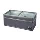 Static Cooling Commercial Supermarket Combined Island Chest Display Freezer