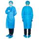 Non Woven Material Hospital Use Medical Disposable Gowns / Blue Disposable Surgical Gown