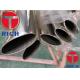 Galvanized Slap - Up Flat Tube / Oval Shaped Steel Culvert Pipe 0.5-12 Mm Thickness