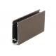 6063/6061 Aluminum Slide Window Profile / Powder Coated Aluminum Window Extrusion Profile