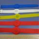 RFID Silkscreen Printing Custom Made Silicone Wristbands