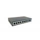 CCTV Power Over Ethernet 8 Port Switch 2Gbps Connecting With Devices