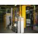 Iron Substrate Automatic Powder Coat Paint Line  With Uniform Coating