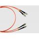 5M OM1 OFNR Riser ST-ST 2.0MM Multimode Fiber Optic Patch Cable