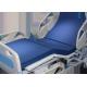 2200mm 950mm Adjustable Electric Hospital ICU Bed in ABS Blue White For Home Use