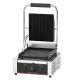 Electric Silver White Table Top Panini Contact Grill for Perfectly Grilled Sandwiches