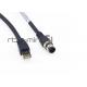 Fieldbus Cable Assembly / M12 8 Pin to RJ45 Ethernet Cable With PUR Jackets