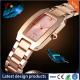 Wholesale Ladies Watch Alloy Strap/Band Alloy Case Fashion Watch Rectangular Dial Elegant Cool