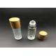 5ml 10ml XFRB-015 Glass Roller Bottles With Bamboo Cap Stainless Steel Ball