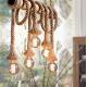Vintage Rope pendant light Personality Loft Hemp for Kitchen Cafe Bar Decor bamboo pendant light(WH-VP-74)