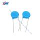 10KV 102K 1000pF High Voltage Ceramic Capacitor TH Low Dissipation Blue Epoxy HV Capacitor Supplier Store Energy