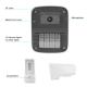 POE IP Network Camera IPC for NVR Bullet Outdoor Waterproof Color Night Vision Audio Video Security Camera