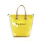 Shopping Transparent PVC Crossbody Tote Bag 30*35*15cm With Canvas Insert Bags