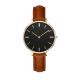 Brown Color Ladies Stainless Steel Watches Mesh Band With Alloy Case