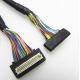 Automotive Hirose DF9 30 Pin LCD LVDS Cable Multiple Color For LCD Display