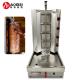 High Power Grill Meat Fast and Efficiently with 4 Burner Gas Chicken Shawarma Machine