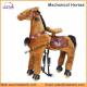 Shopping Mall Non-Coin Operated Electric Ride on Horse Toy Pony for Kids and Adults