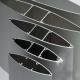 Anodize  Aluminium Extrusion Profiles Fans , Extrusion Aluminum Airfoil Blade