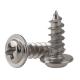 M4 316 Stainless Steel Self Tapping Screws Rounded Head 4-20mm With Washer