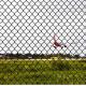 Diamond Pattern Opening 25mm Airport Security Stainless Steel Chain Mesh Fence
